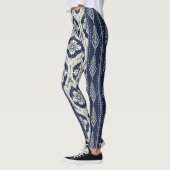 Leggings Motif Ikat Floral Paisley (Gauche)
