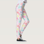 Leggings Motif imparfait à points pastel (Droite)