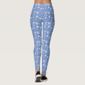 Leggings Motif impertinent de coquillage (Dos)