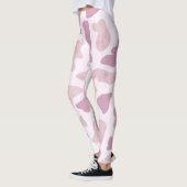 Leggings Motif Impression Vache (Gauche)