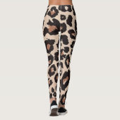 Leggings Motif imprimé animal léopard (Dos)
