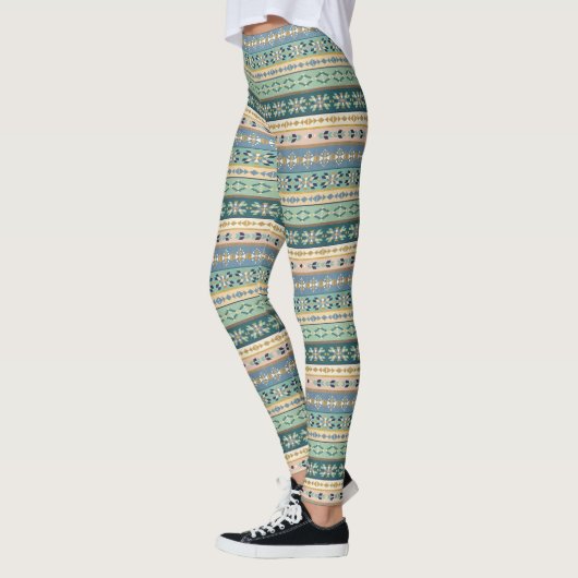 Leggings Motif indien extérieur d'étape | de Geo (Gauche)