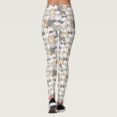 Leggings Motif Kawaii Cute Cats (Dos)
