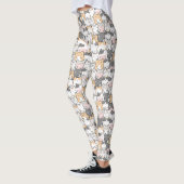Leggings Motif Kawaii Cute Cats (Gauche)