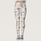 Leggings Motif Kawaii Cute Cats (Devant)