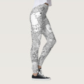 Leggings motif lama 4 (Droite)
