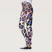 Leggings Motif léopard coloré (Gauche)