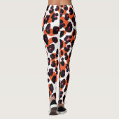 Leggings Motif Léopard coloré : Design sans couture. (Dos)