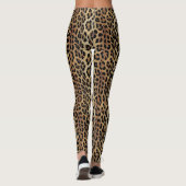 Leggings Motif léopard, tigre, peau de léopard, tendance, (Dos)