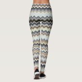 Leggings Motif ligne vague (Dos)
