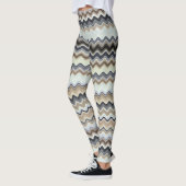 Leggings Motif ligne vague (Gauche)