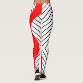 Leggings Motif lignes (Dos)