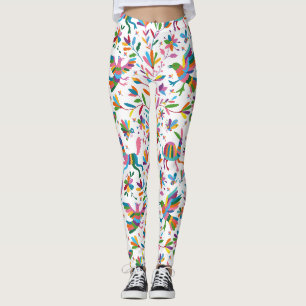 Leggings Motif lumineux à l'ottomi mexicain