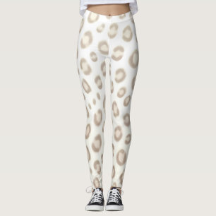 Leggings Motif Luxe Animal Doux Impression Élégante d'Ani