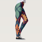 Leggings Motif magique Fleurs (Droite)