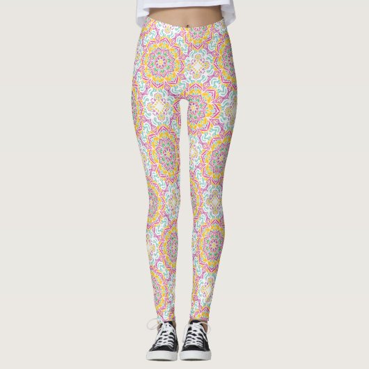 Leggings Motif Mandala (Devant)