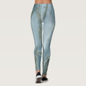 Leggings Motif marbré tendance cool (Dos)
