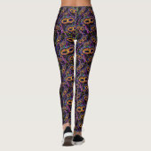 Leggings Motif Mardi Gras (Dos)