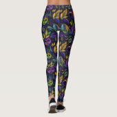 Leggings Motif Masterpiece Mardi Gras Masques (Dos)