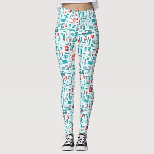 Leggings Motif Médicale (Devant)