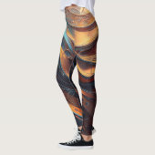 Leggings Motif métallique (Gauche)