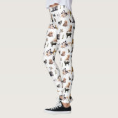 Leggings Motif mignon avec des photos de Chats et chatons (Gauche)