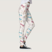 Leggings Motif mignon d'abrégé sur été (Droite)