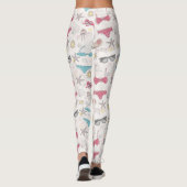 Leggings Motif mignon d'abrégé sur été (Dos)