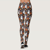 Leggings Motif mignon de Halloween de fantôme, de (Dos)
