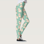 Leggings Motif mignon Ours blancs (Droite)