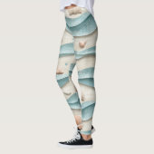 Leggings Motif minimal bohème de plage (Gauche)