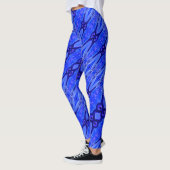 Leggings motif moderne Abstrait (Gauche)