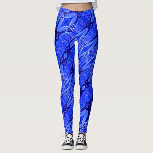 Leggings motif moderne Abstrait (Devant)