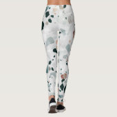 Leggings Motif moderne Abstrait Terrazzo (Dos)