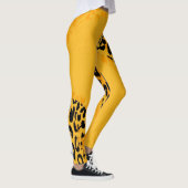 Leggings Motif moderne de peau de léopard #24 (Droite)
