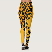 Leggings Motif moderne de peau de léopard #24 (Dos)