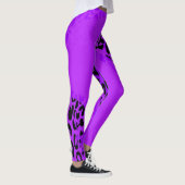 Leggings Motif moderne de peau de léopard #33 (Droite)