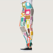 Leggings Motif moderne du milieu du siècle (Gauche)