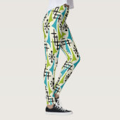 Leggings Motif moderne du milieu du siècle de l'âge atomiqu (Droite)