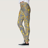 Leggings Motif moderne Gold Terrazzo (Gauche)