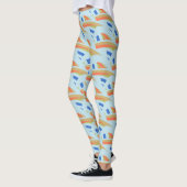 Leggings Motif mosaïque Abstrait (Gauche)