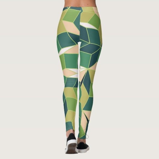 Leggings Motif Moss Camouflage (Dos)