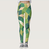 Leggings Motif Moss Camouflage (Devant)