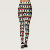 Leggings Motif multicolore (Dos)