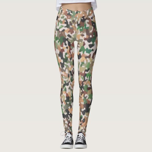 Leggings Motif multicolore (Devant)