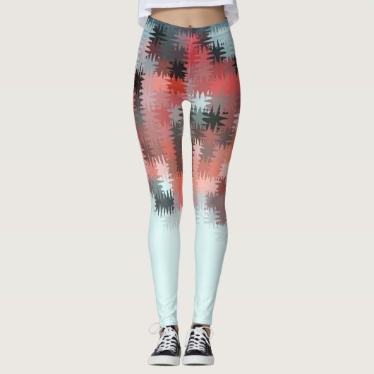 Leggings Motif multicolore cool (Devant)