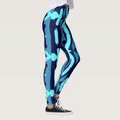 Leggings Motif multicolore transparent "Ratti_Creative_Arts (Droite)