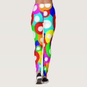 Leggings Motif multilingue simple à distance (Dos)