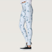 Leggings Motif musical (Gauche)