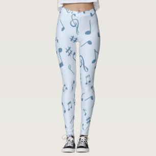 Leggings Motif musical